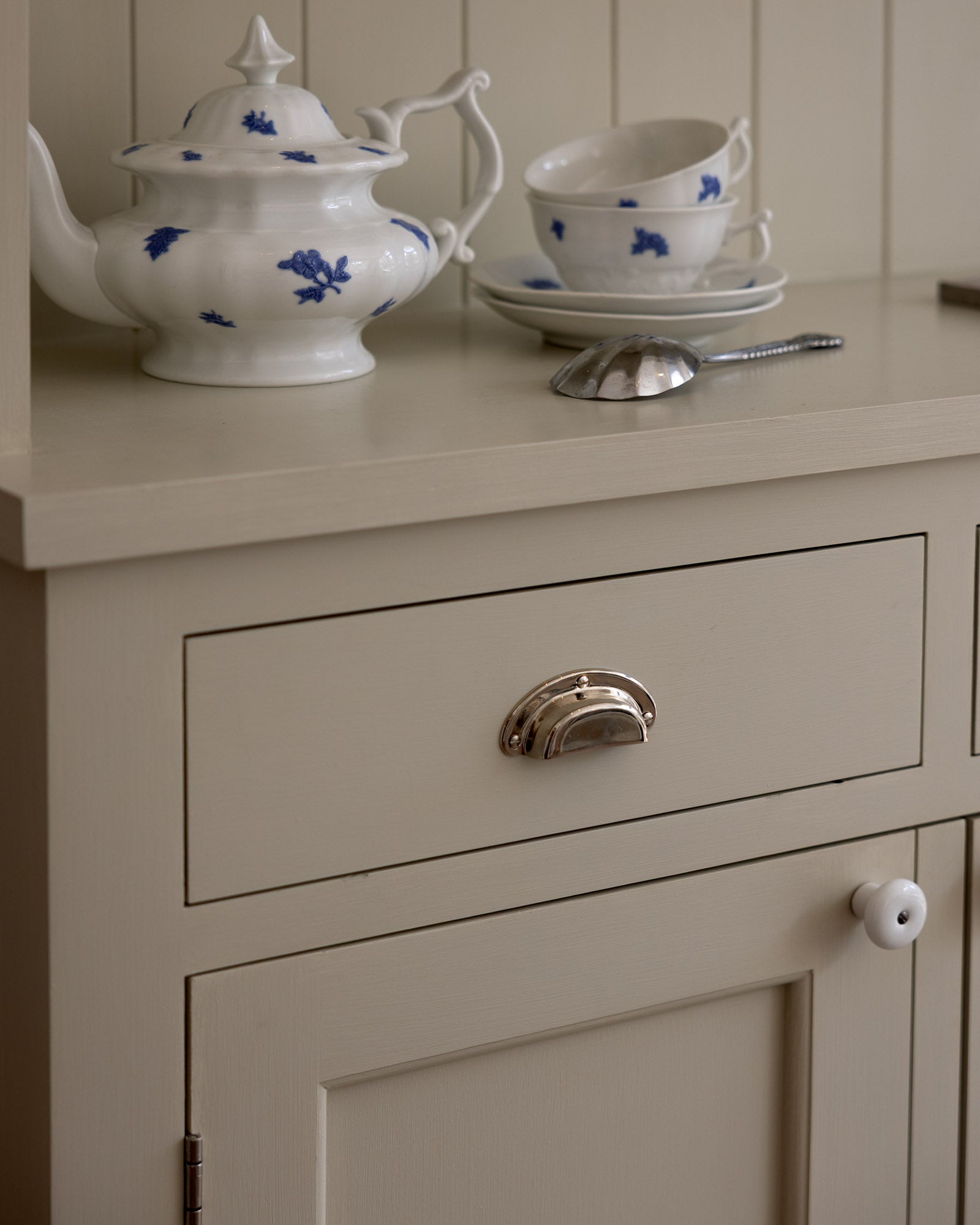 Bowl handle - Nickel-plated iron image