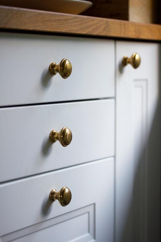 Knopp - Lagerlöf mässing 30 mm image