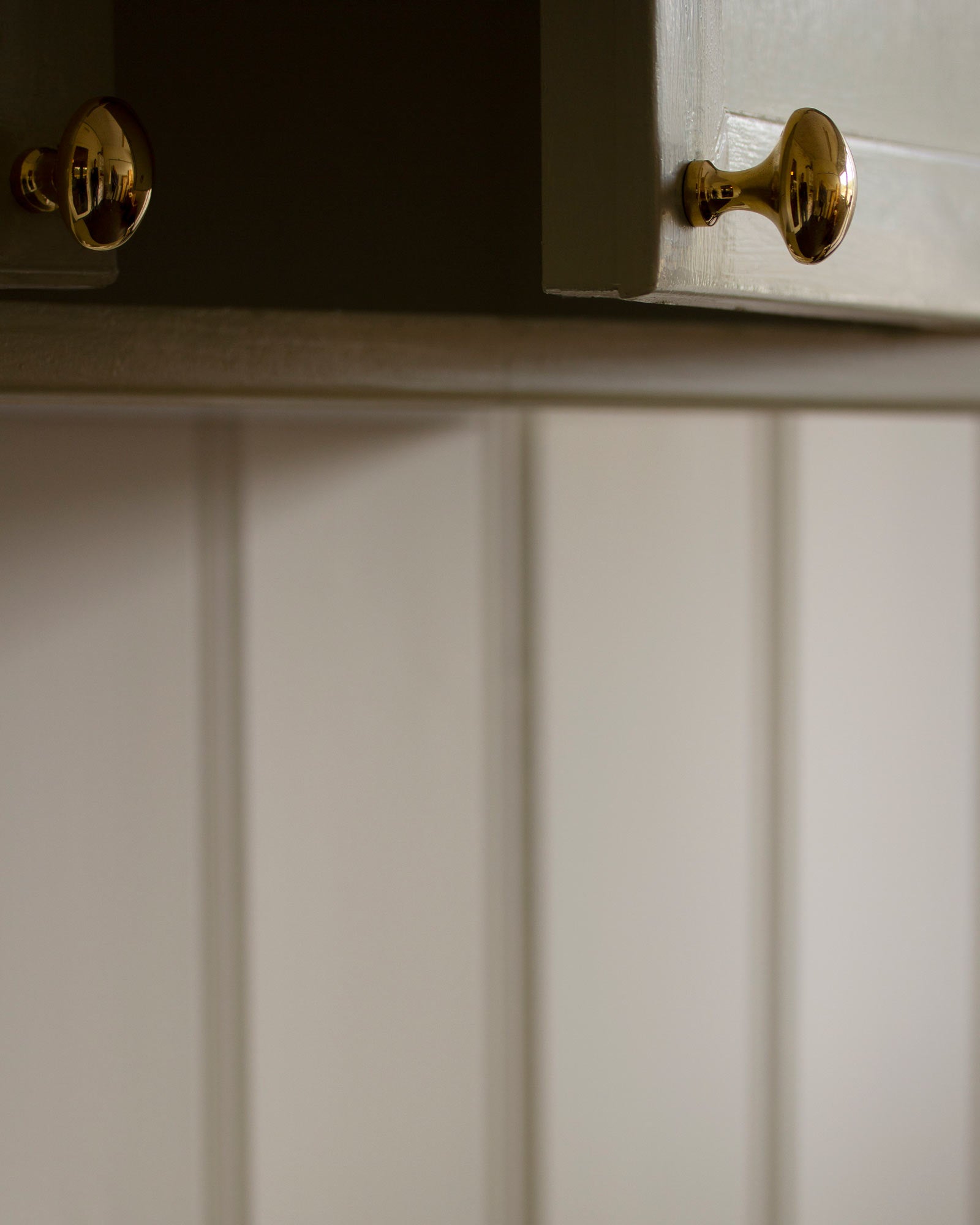 Knopp - Oval mässing 30 mm image