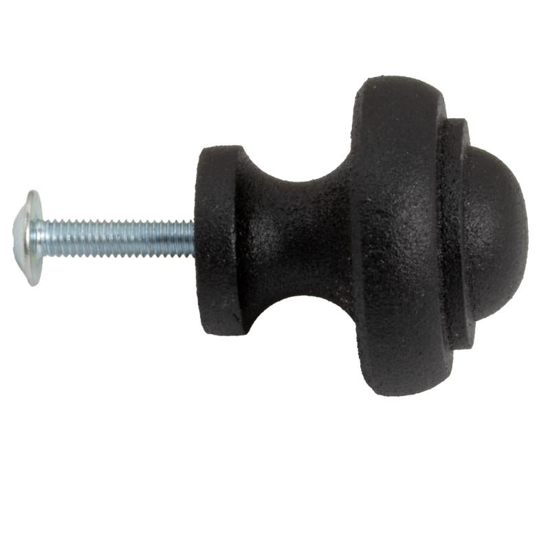 Knob - Round Cast Iron 31 mm (1.22 in) image