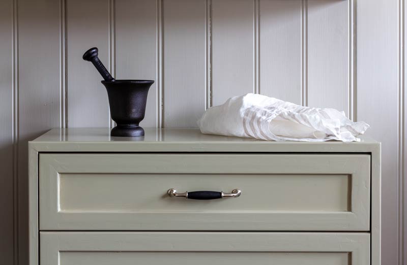 Drawer Handle - Äppelviken 1920s nickel image