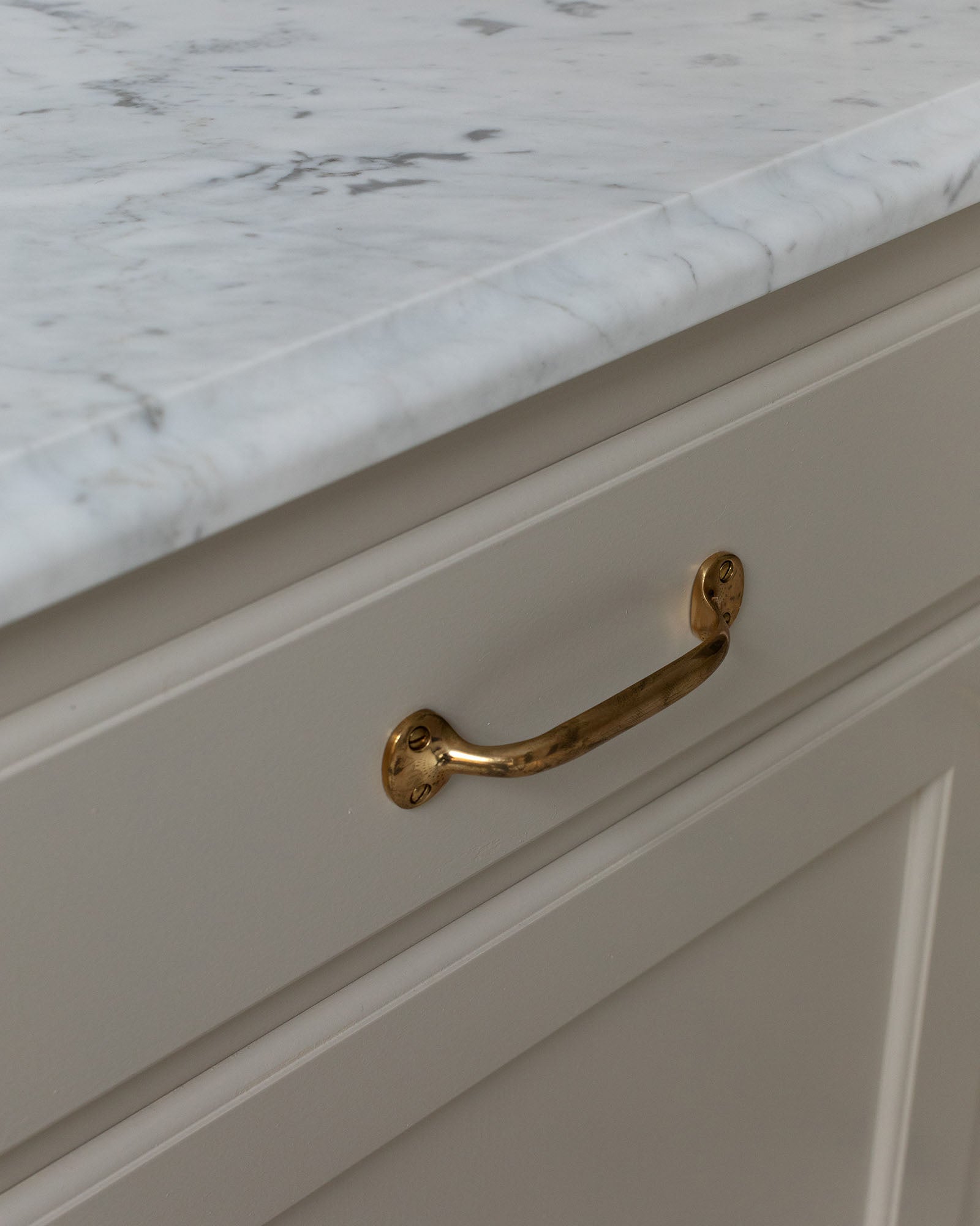 Pull handle - Duvnäs large brass image