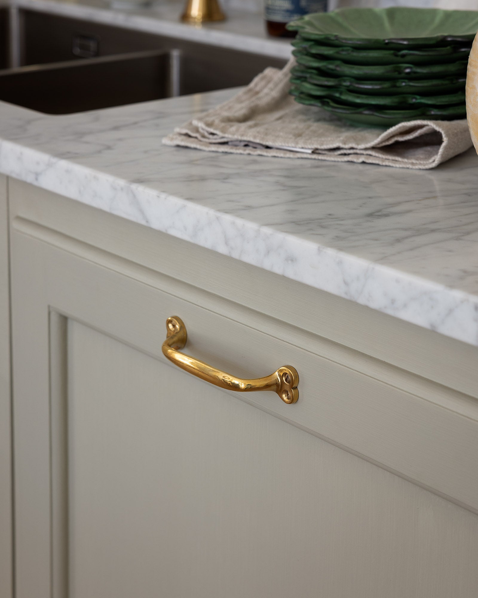 Pull Handle - Næsman 148 large, brass image