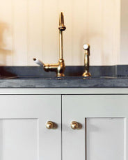 Knopp - Rund 25 mm mässing thumbnail image