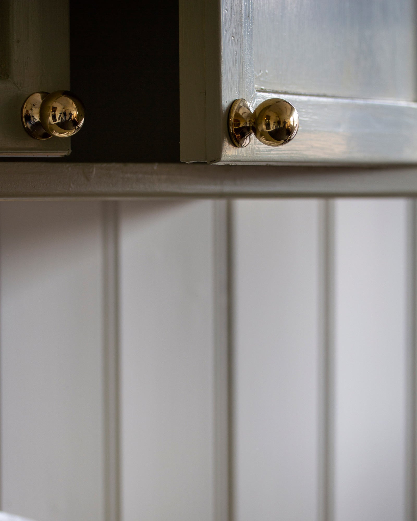 Knopp - Rund 25 mm mässing image