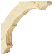 Shelf Bracket Marstrand wood - Medium thumbnail image
