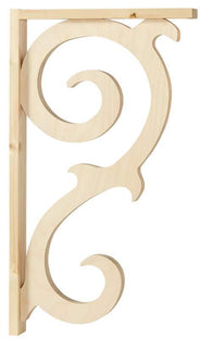 Træbeslag - Fyldning/hyldeknægt træværk 2 stor thumbnail image