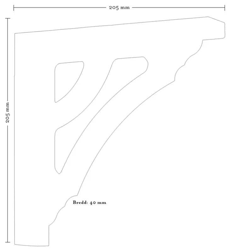 Victorian gingerbread bracket - Dalarö I image