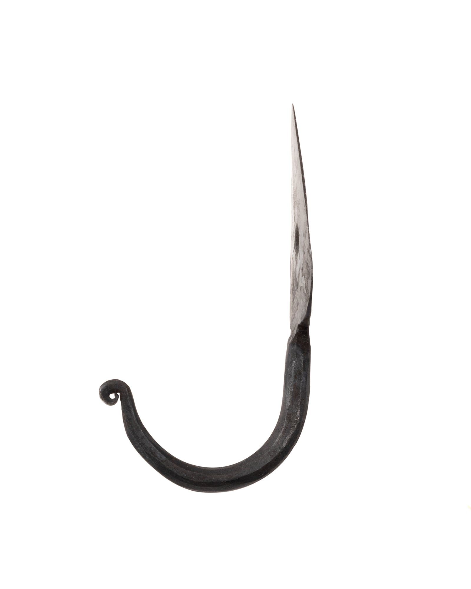 Hand-Forged Hook - Black Iron II image
