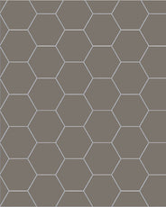Fliser - Hexagon 10 x10 cm, Mørkegrå - Charcoal ANT thumbnail image