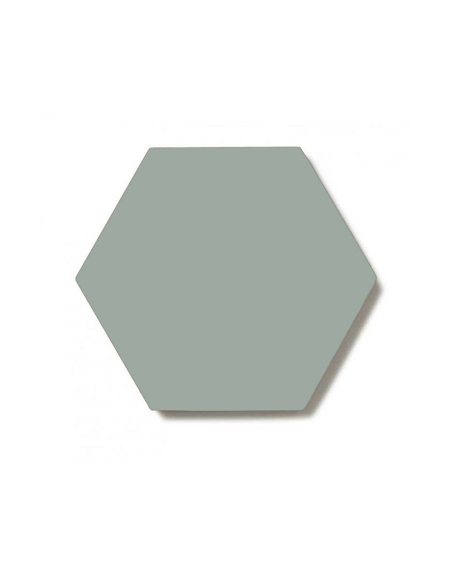 Klinker - Hexagon 10x10 cm Ljusgrön - Winckelmans Granitklinker image