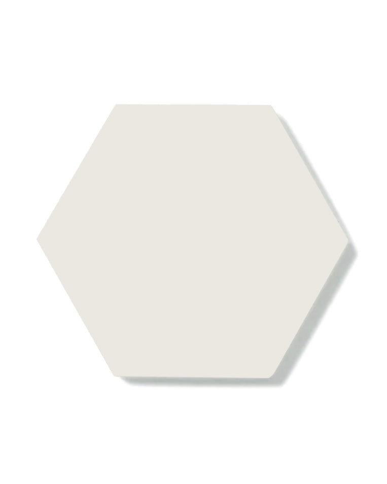 Floor Tiles - Hexagon 15 x 15 cm (5.91 x 5.91 In.) White - Super White BAS image