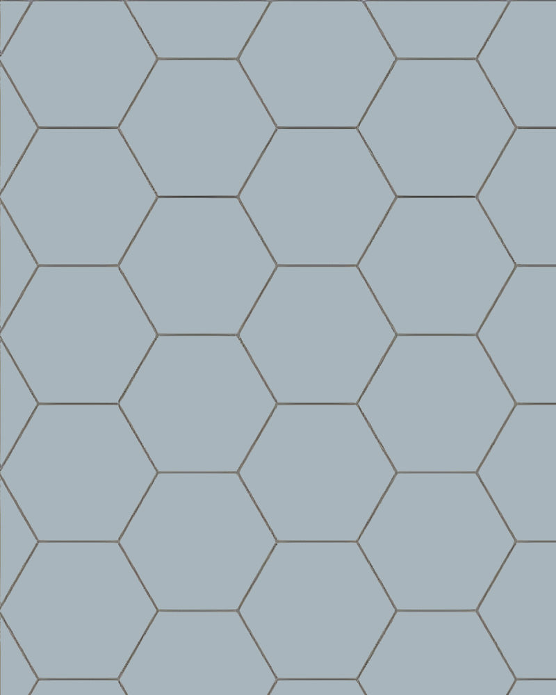 Klinker - Hexagon 15 x 15 cm gråblå - Winckelmans Granitklinker image