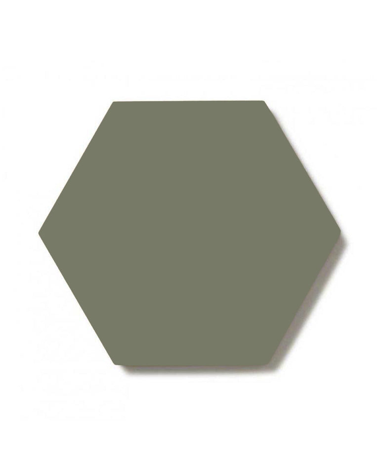 Klinker - Hexagon 15x15 cm Grön - Australian Green - Winckelmans Granitklinker image