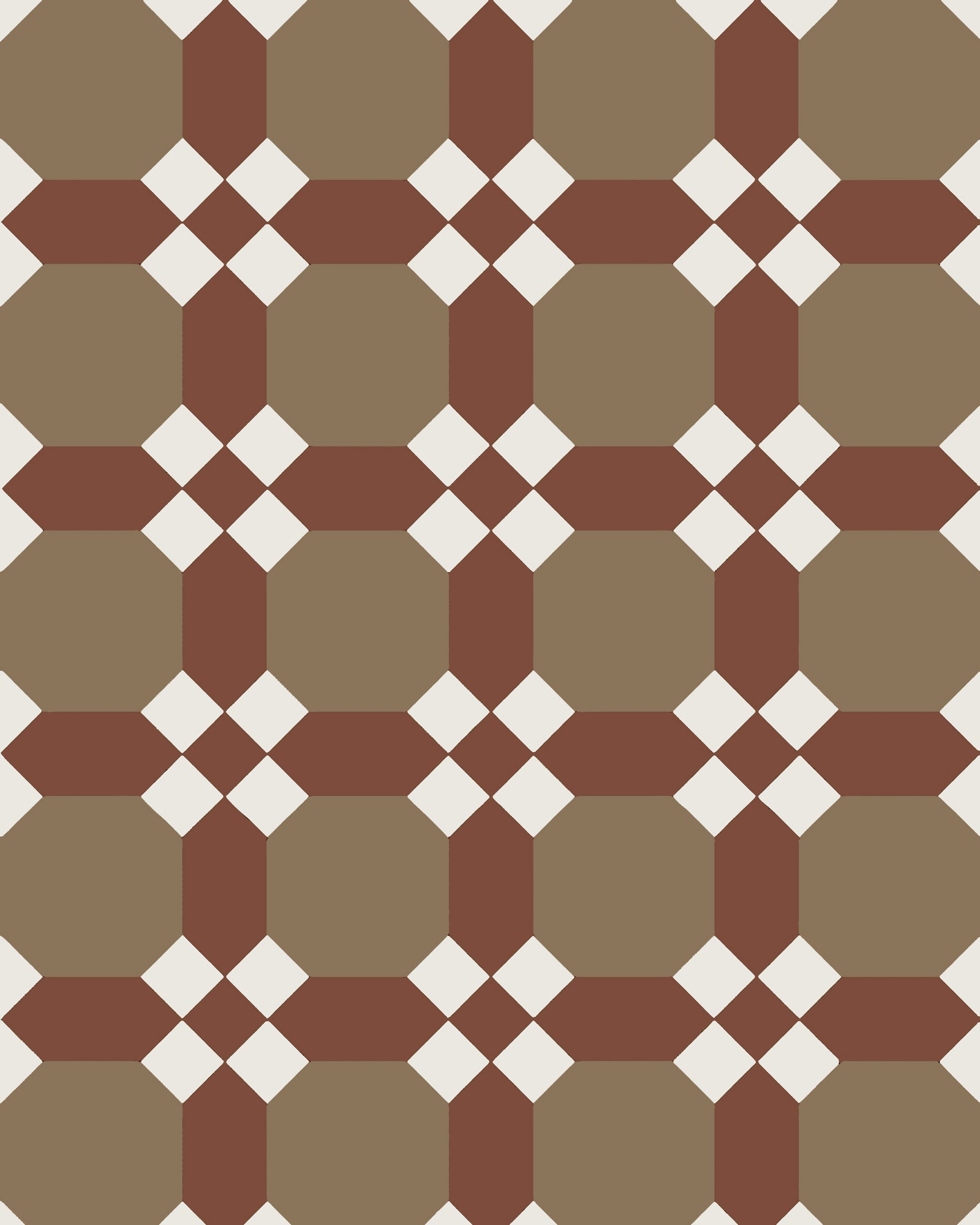 Klinker - Nottingham Mullvadsgrå/Röd/Vit - Winckelmans Granitklinker image