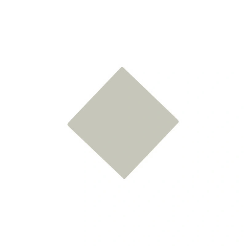 Tile - Square 5 x 5 cm (1.97 x 1.97 In.) - Pearl Grey PER image
