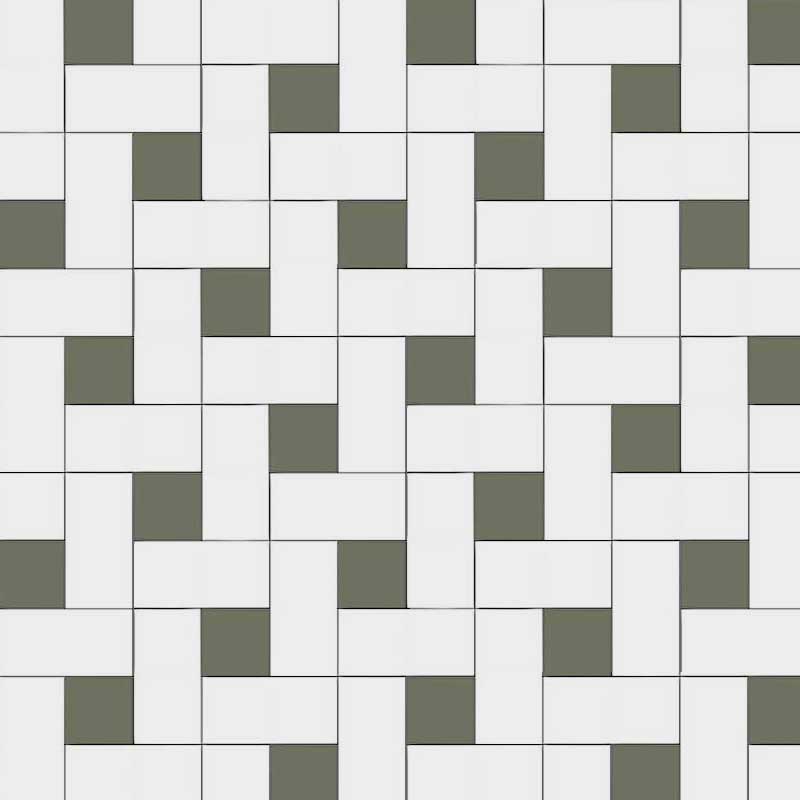 Klinker - Winchester Vit/Grön - Australian Green - Winckelmans Granitklinker image