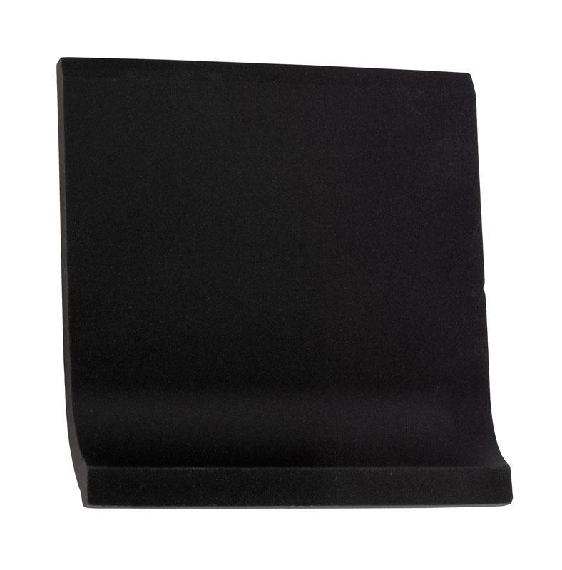 Tile - Victorian Coved Skirting 10 x 10 - Black NOI image