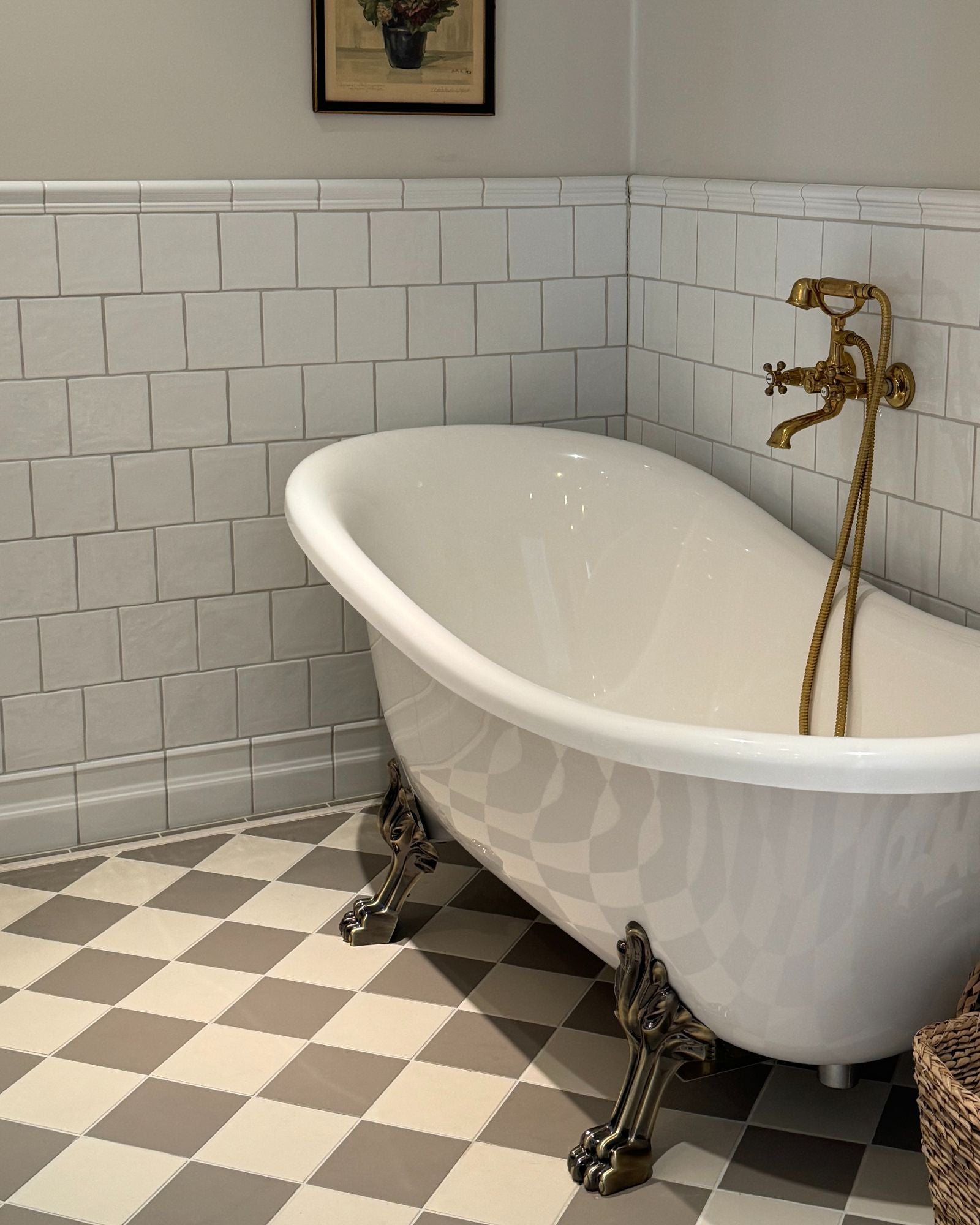 Floor Tiles - 15 x 15 cm (5.91 x 5.91 In.) - Pale Grey GRP image