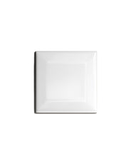 Flise, Victoria - Facetkant, 7,5 x 7,5 cm, hvid, blank thumbnail image