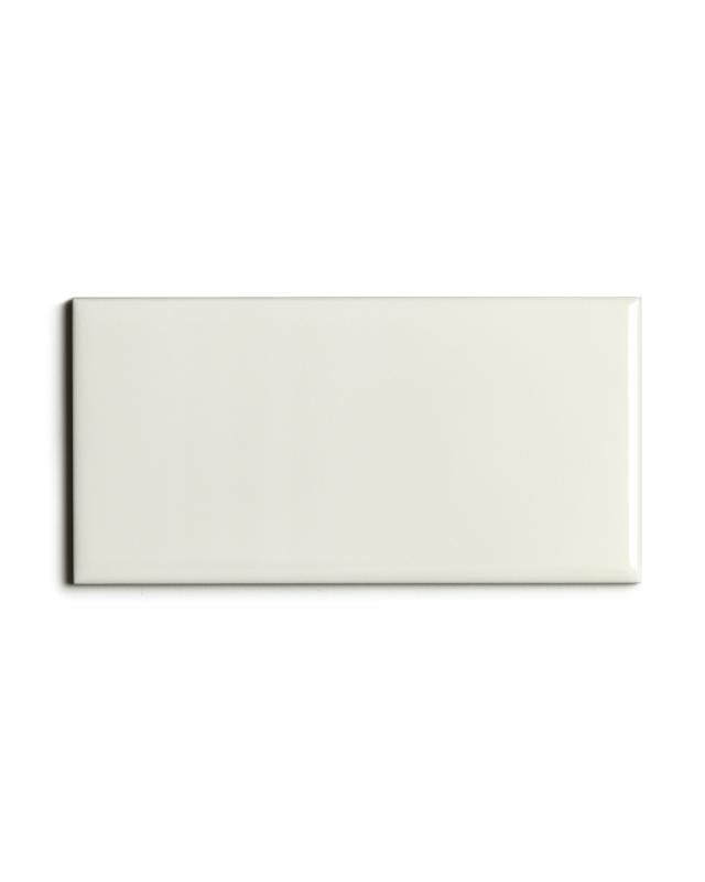 Flise, Victoria - 7,5 x 15 cm, elfenbenshvid, blank image