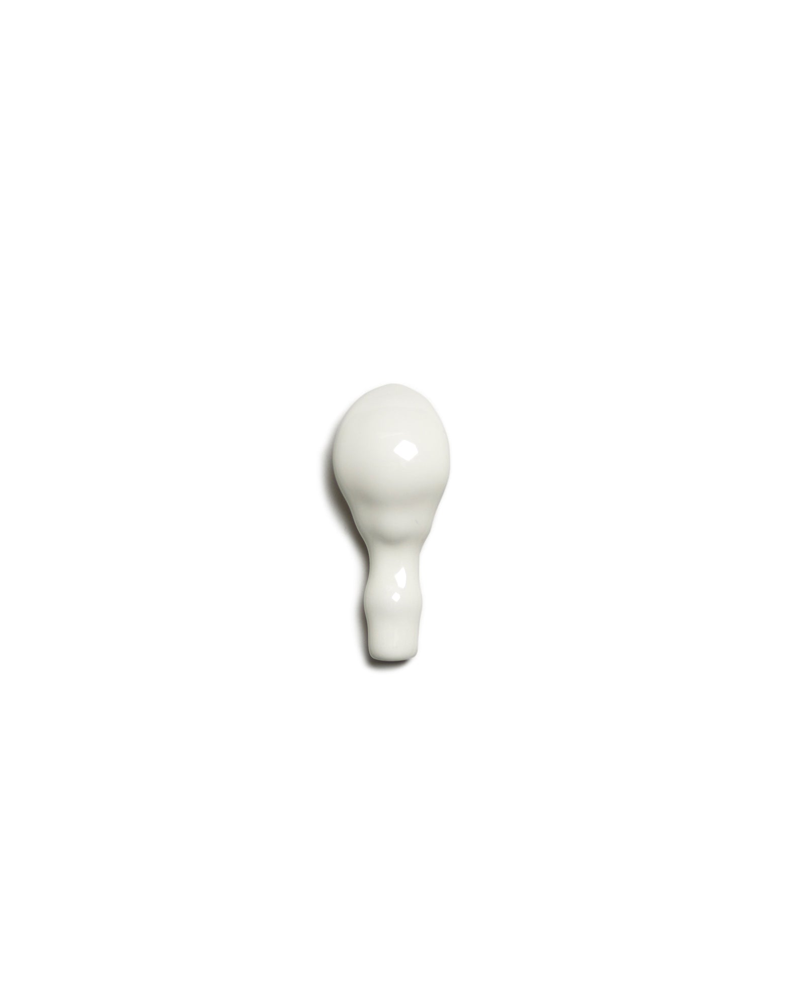 Flise, Victoria - Hjørnestykke til flisekant, elfenbenshvid, blank image