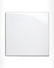 Victoria Flis – 15 x 15 cm Hvit Bullnose Langside/Kortsiden thumbnail image