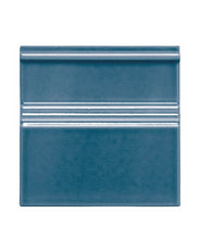 Kakel Bristol - Golvsockel list 15 x 15 cm blå, krackelerad thumbnail image