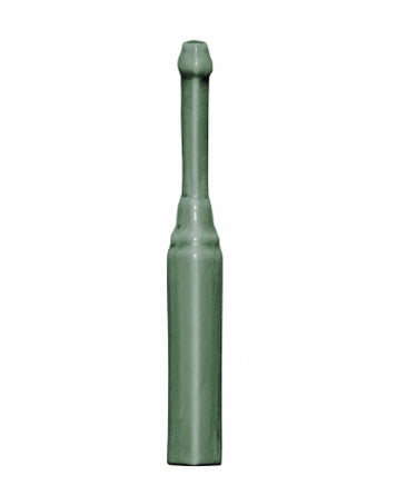 Kakel Bristol - Corner Piece for Baseboard Aqua Green, Crackled image