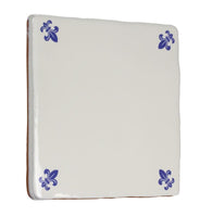 Flis Mayfair - Elfenben hvit 13 x 13 cm blank, lett bølget lilje thumbnail image