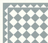 Klinker - Schackrutigt 15x15 cm Gråblå/Vit - Winckelmans Granitklinker thumbnail image