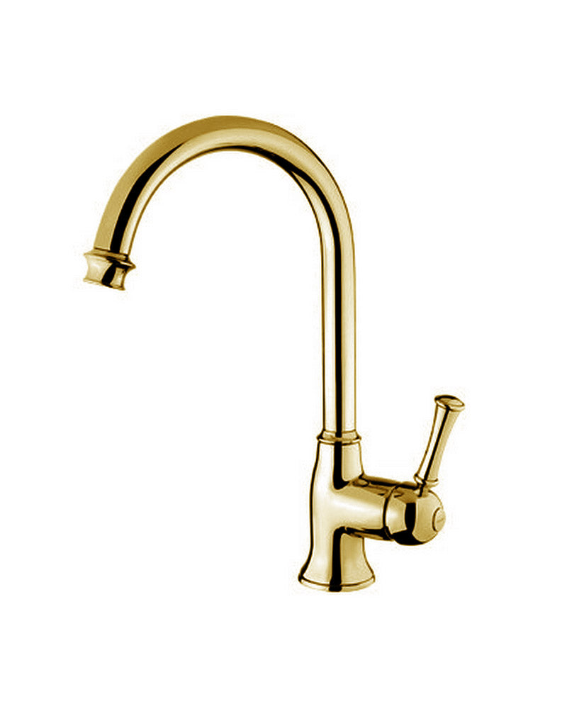 Kitchen Faucet - Denver gooseneck brass image