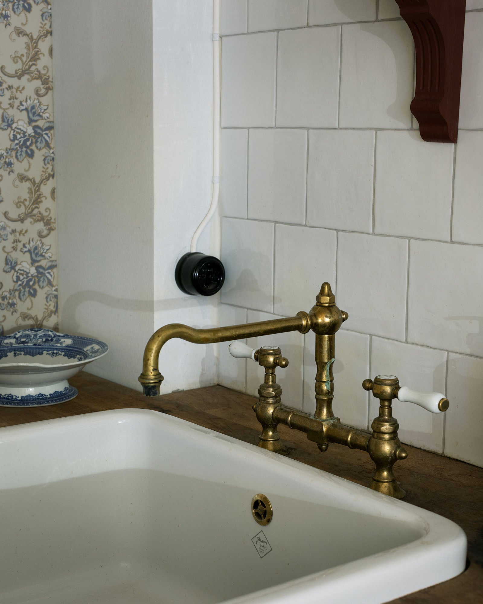 Kjøkkenbatteri - Horus Victoria 2-hulls messing image