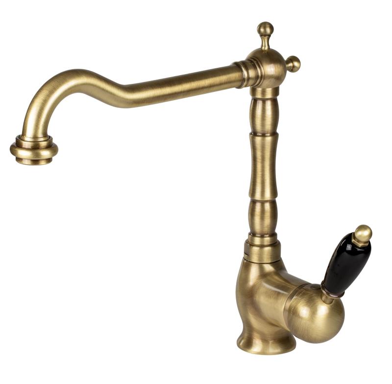Kitchen Mixer - Cambridge Bronze with Black Handle image
