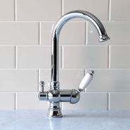 Köksblandare Nottingham svanhals med diskmaskinsavstängning - Krom thumbnail image