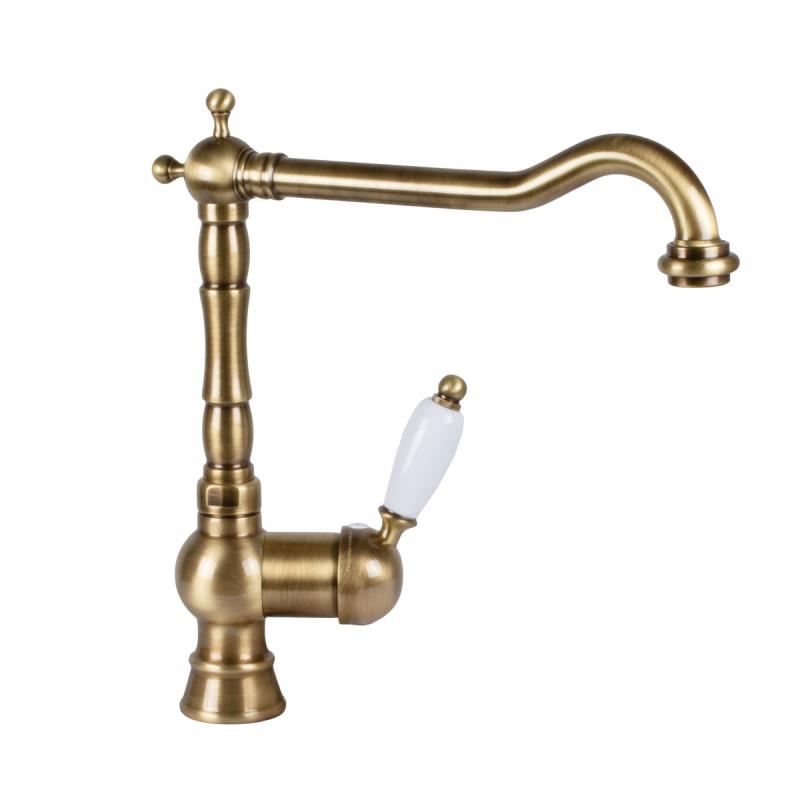 Kitchen faucet Nottingham bronze in a classic style – Sekelskifte
