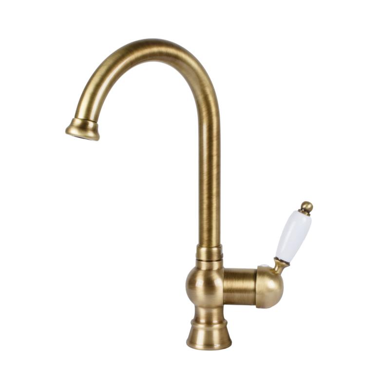 Kitchen Faucet Nottingham gooseneck - Bronze image