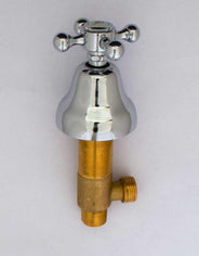 Avstengningsventil til oppvaskmaskin - Kensington gammeldags ventil, krom thumbnail image