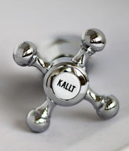 Avstengningsventil til oppvaskmaskin - Kensington gammeldags ventil, krom thumbnail image