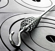 Spiskrok til brændeovn - No:1 kromspiral thumbnail image