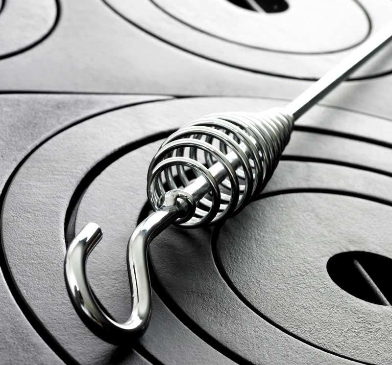 Spiskrok til brændeovn - No:1 kromspiral image