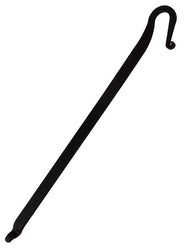 Stove hook for wood stove - Black wrought iron 35 cm (13.78 in.) thumbnail image