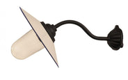 Udendørslampe - Staldlampe 35° krog, hvid skærm thumbnail image