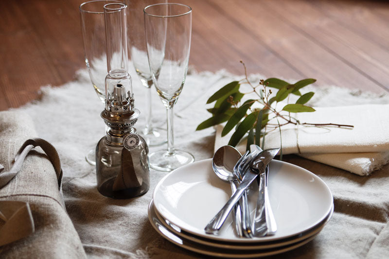 Fotogenlampa - Koholmen, rökfärgad image