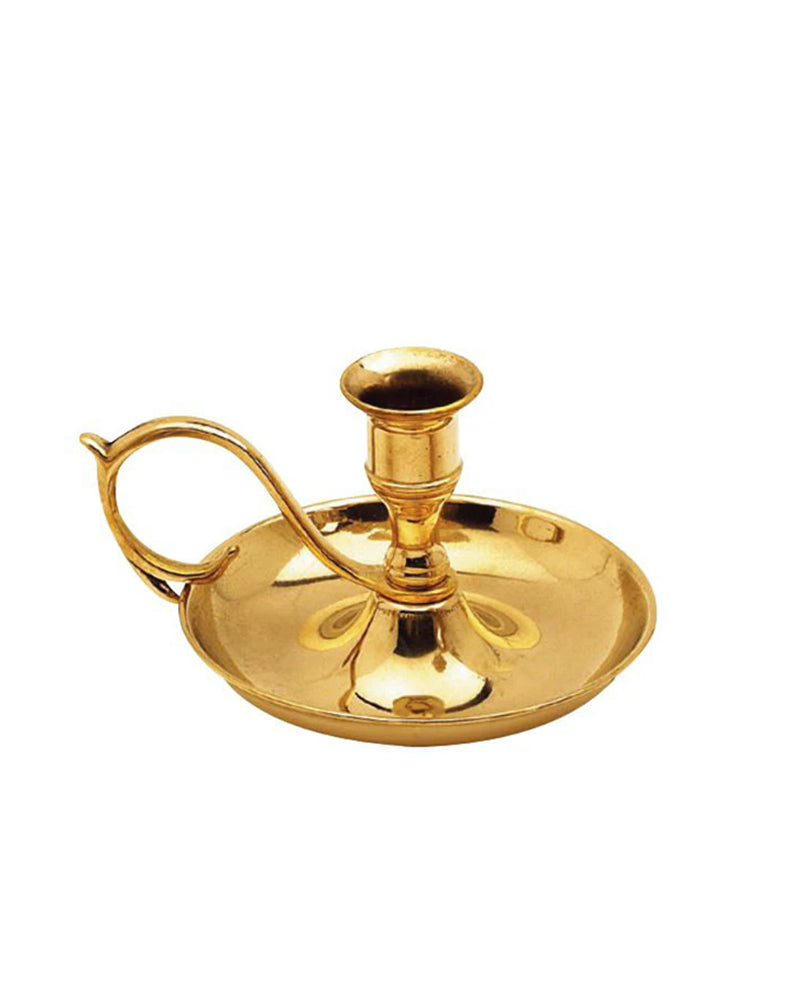 Candlestick - Brass 9 cm image