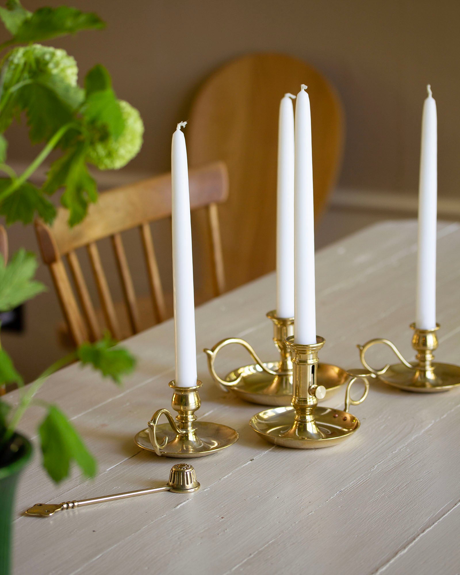 Candlestick - Brass 9 cm image