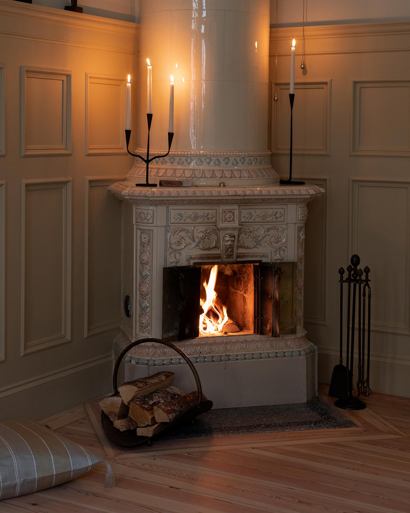 Wrought Iron Candle Holder - Långshyttan Candelabra image