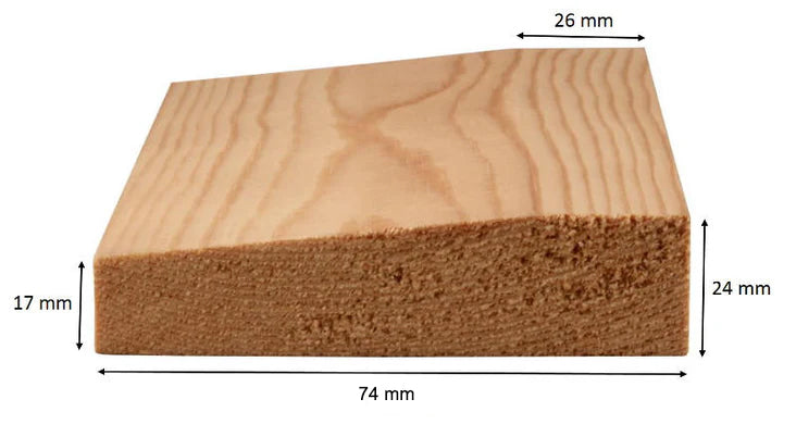 Provbit - Fodersockel - Universal 24x74 mm image