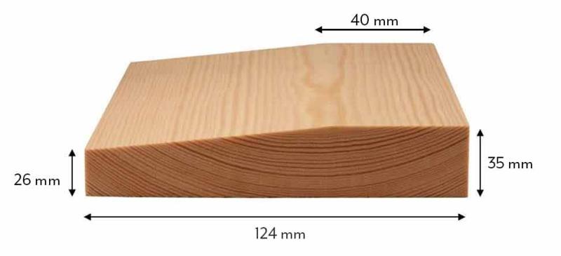 Provbit - Fodersockel - Universal 35x124 image