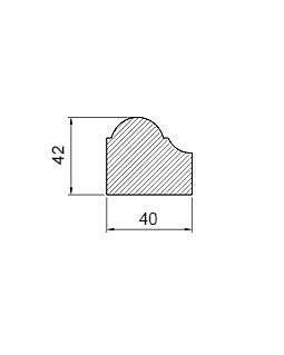 List - Fönsterbordlist traditionell image